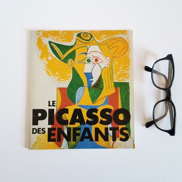 Picasso for Children - Vintage French Language Book - Le Picasso des Enfants - Illustrated Softcover Art Education Book