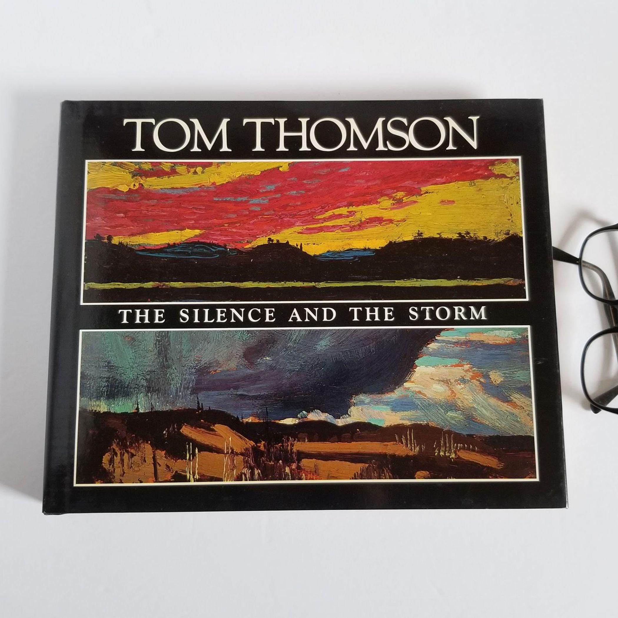 Tom Thomson Art Book - The Silence and the Storm - Vintage Black