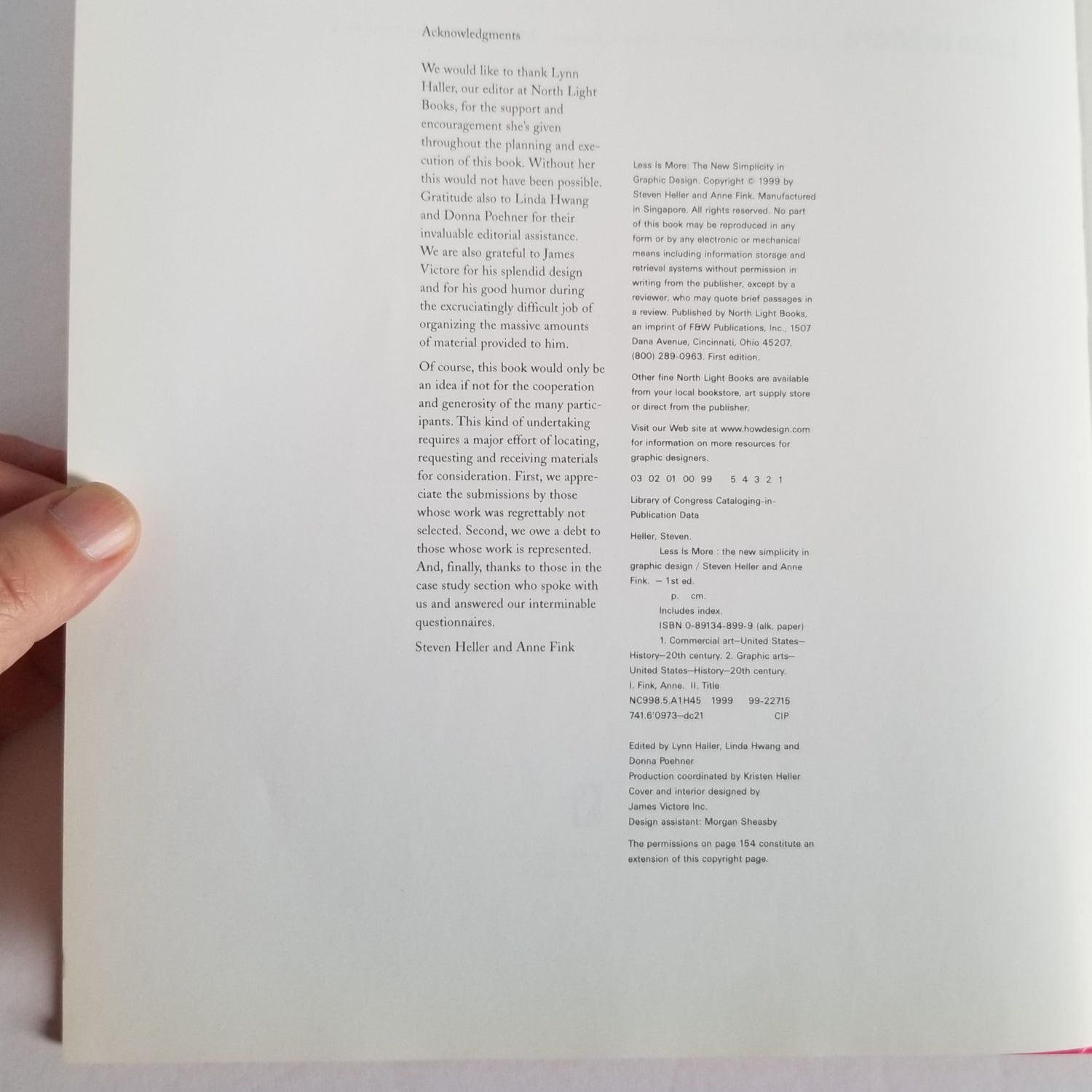 Less is More the New Simplicity in Graphic Design - Vintage Book 