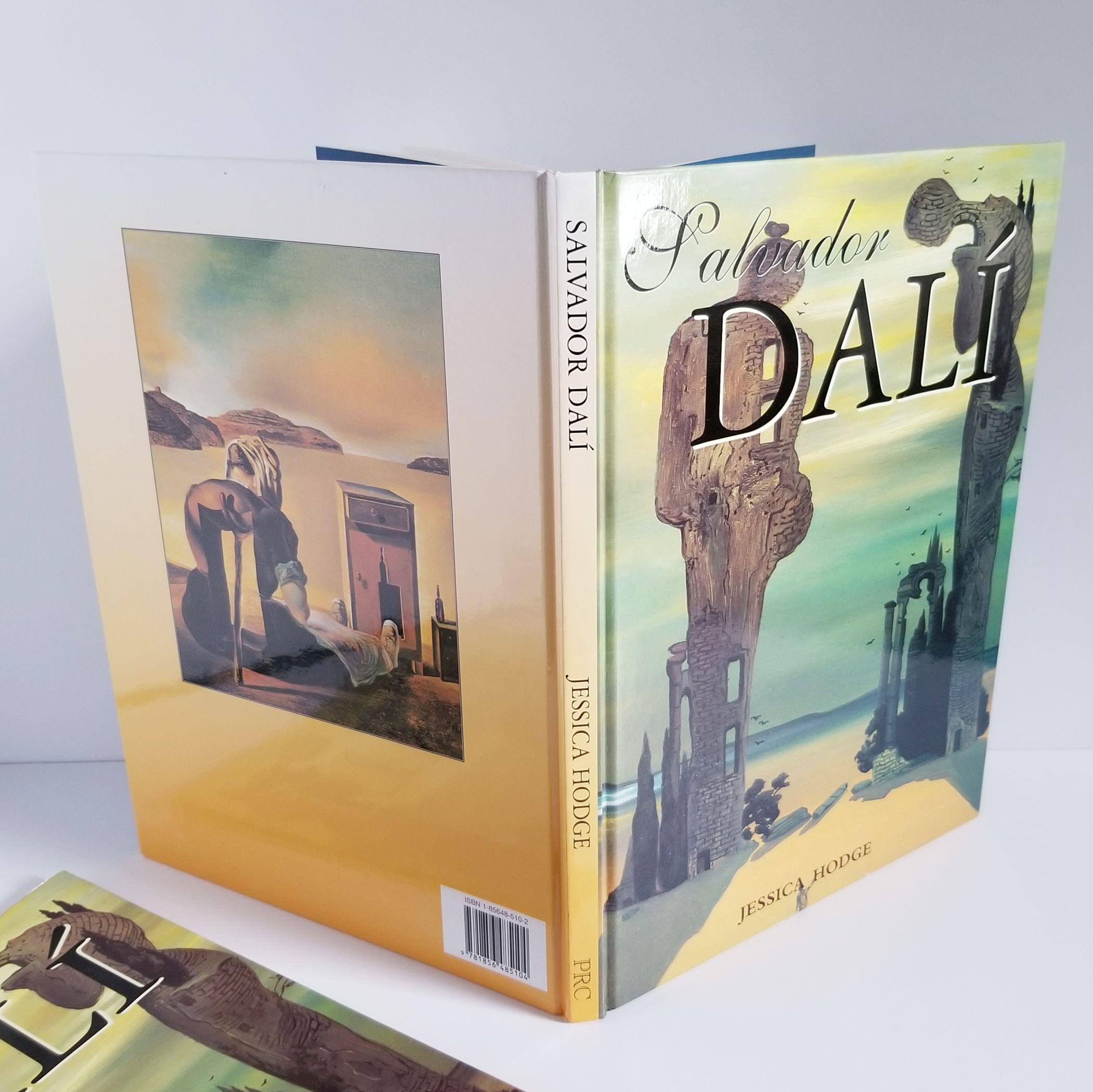 Salvador Dali Surrealism Art Book - Vintage Illustrated Hardcover