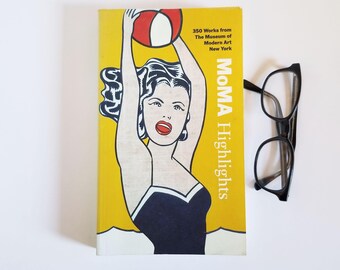 MoMa Highlights - Vintage Softcover Book - 350 Works from Museum of Modern Art
