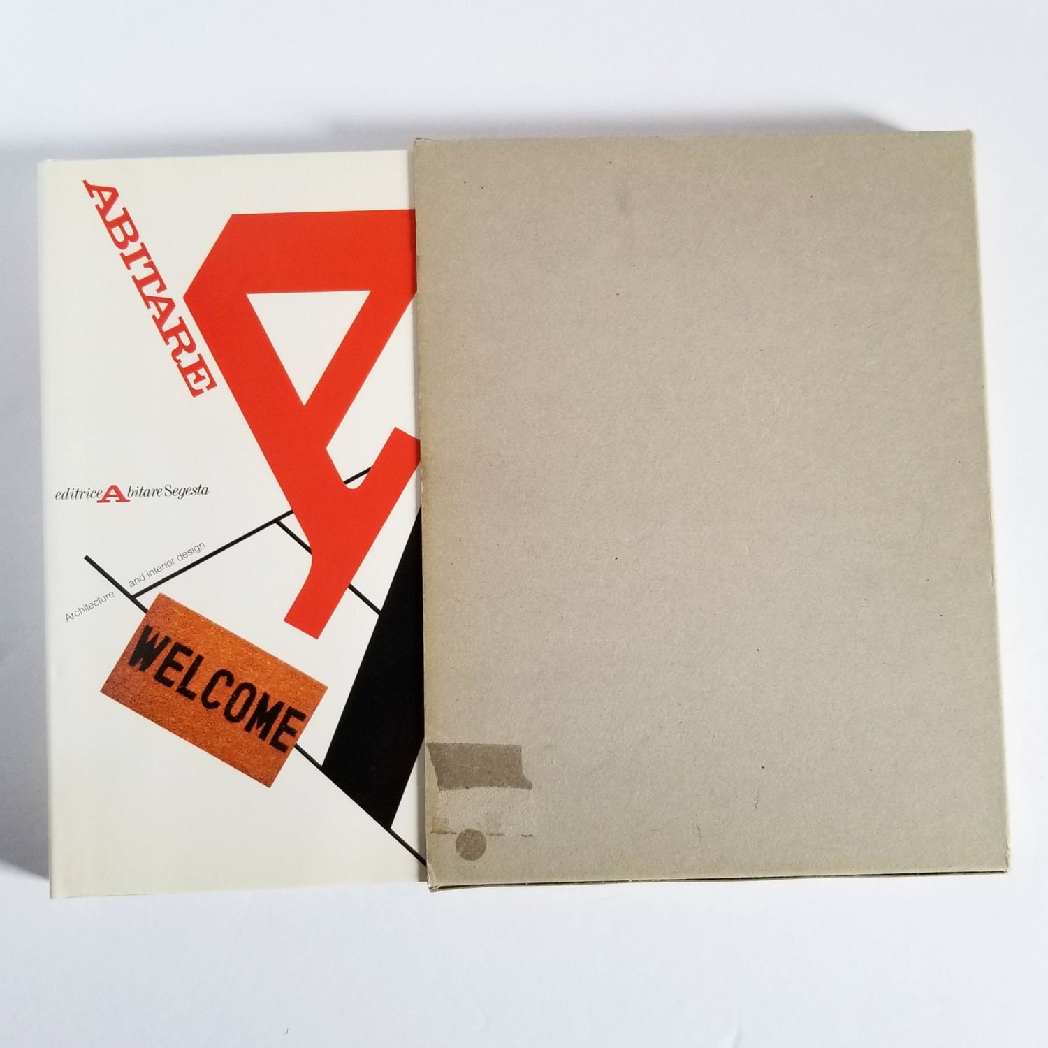 Abitare Annual 2 - Vintage Italian Interior Design Book W Slipcase