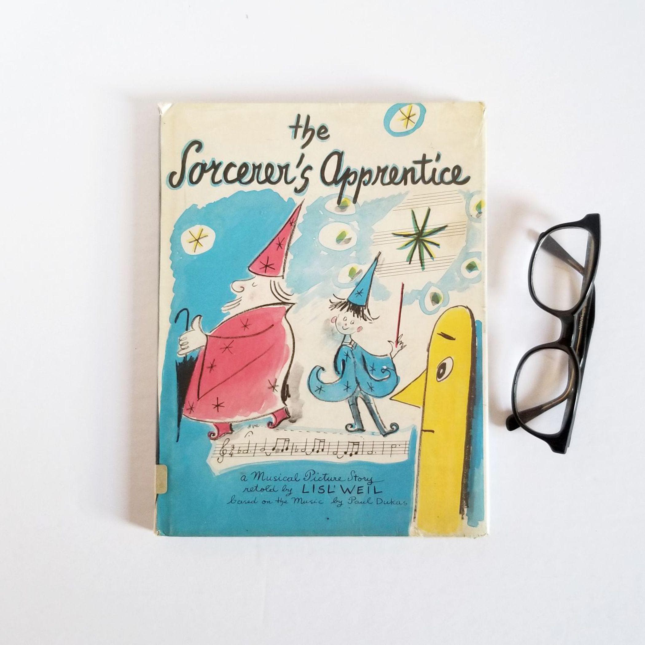 The Sorcerer's Apprentice - Vintage Illustrated Blue Hardcover