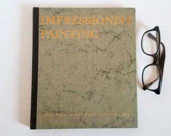 Impressionist Painting - Albert Châtelet - Vintage Illustrated Hardcover Art History Book w 24 Color Slides