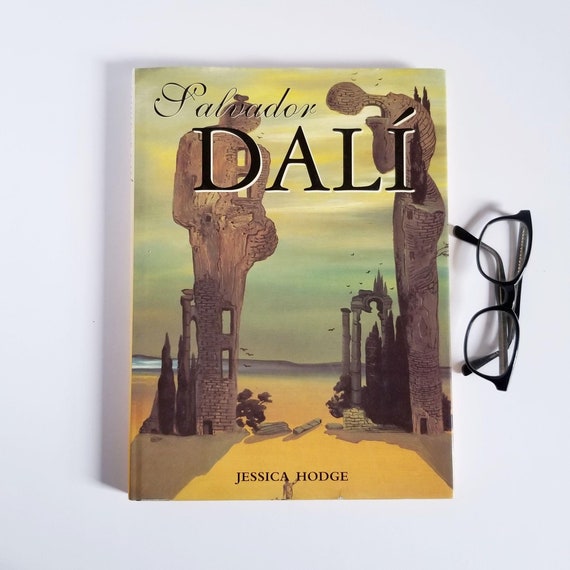 Salvador Dali Surrealism Art Book - Vintage Illustrated Hardcover