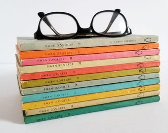 Penguin Science News Books – Vintage 1950s First Editions Set of 11