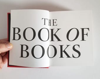 The Book of Books - Rodney Smith - Vintage Red Hardcover - Black & White Photography - Smart Papers 2005