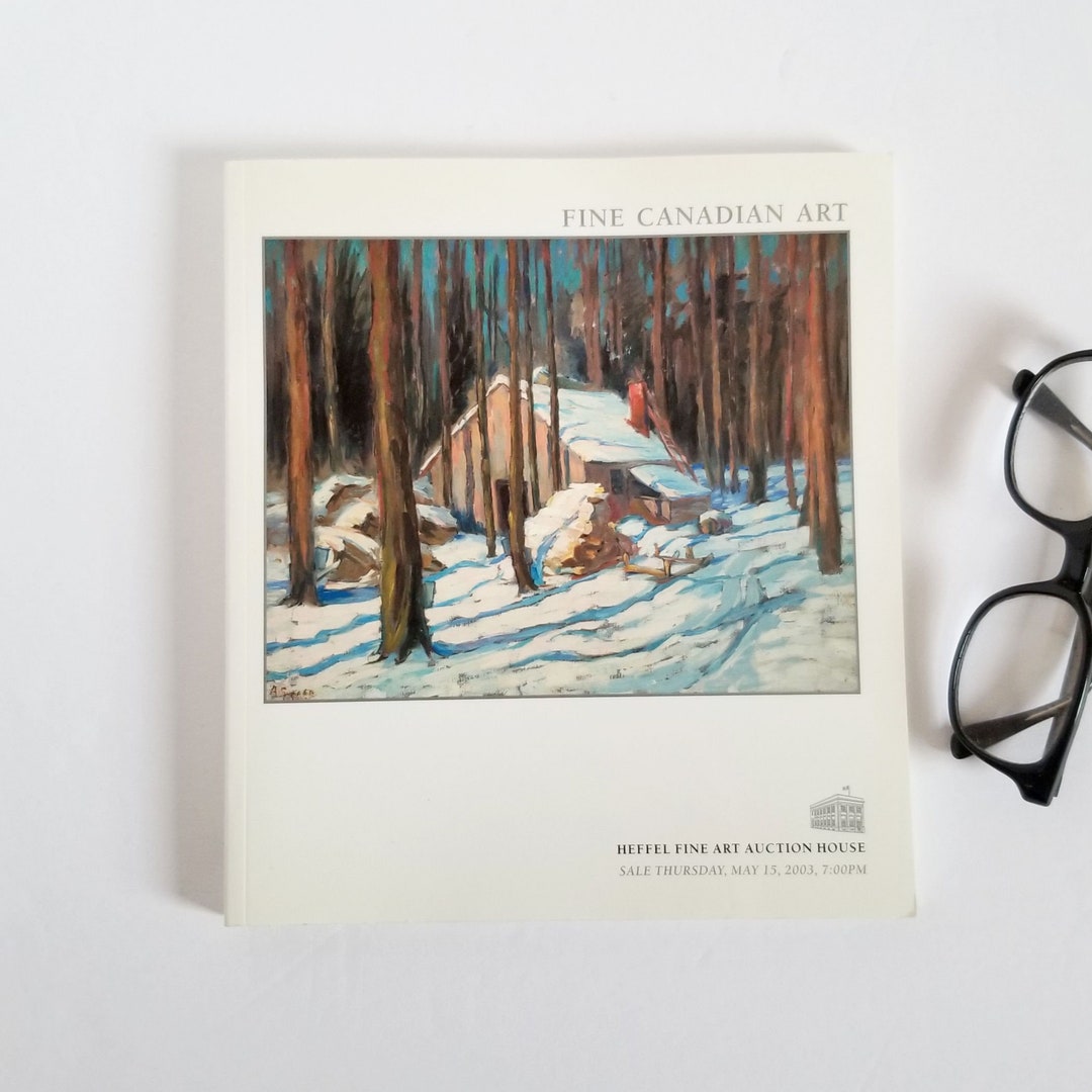 Fine Canadian Art Book Vintage Heffel Fine Art Auction Catalog May