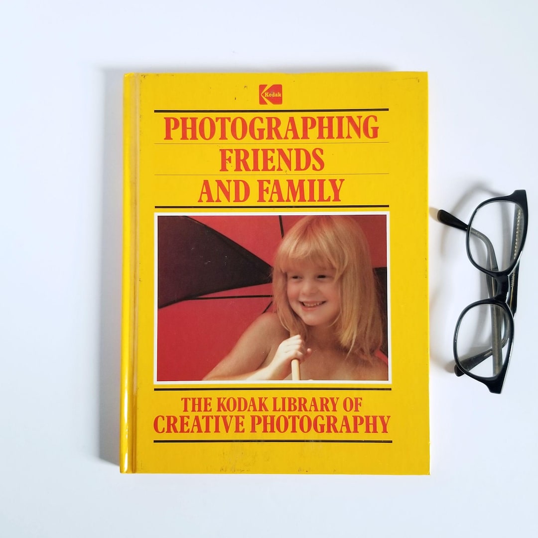 Photographing Friends and Family - Vintage Yellow Hardcover