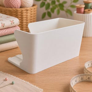 Juki MO-654DE Waste Bin, 3D Printed Serger Thread Catcher, Sewing Accessory