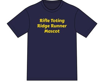 Rifle Toting Ridge Runner-mascotte