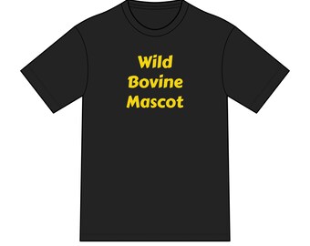 Wilde bizonmascotte