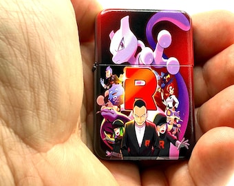 Encendedor Giovanni de Team Rocket (Arte completo)