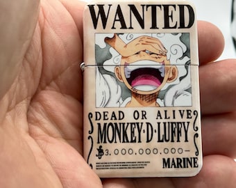 Encendedor Full Art Luffy “Se busca”