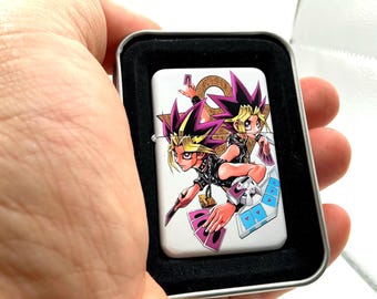 Encendedor de doble cara de YuGi Exodia con arte completo