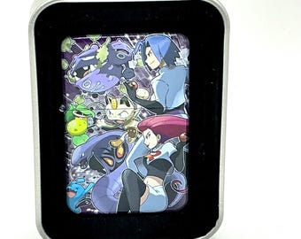 Arte completo de Team Rocket Jesse y James Lighter