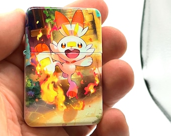 Encendedor de Scorbunny con arte completo