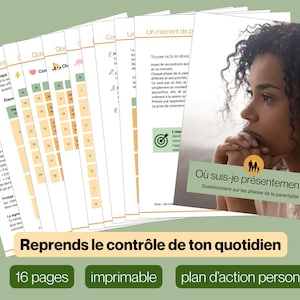 Cuestionario de Responsabilidad Parental en PDF | Prueba de Autoevaluación Parental Imprimible | Cuaderno de Bienestar
