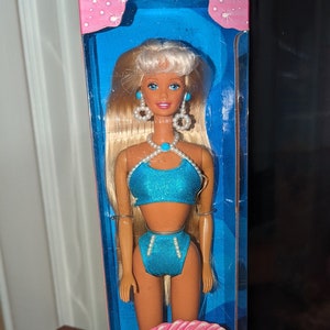 Barbie blue swimsuit Etsy M xico