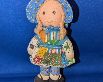 Holly Hobby 6" doll Knickerbocker American Greetings 1970's vintage