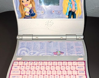 Bratz Adventures Learning Laptop, 2000s Vintage Toy, For Parts or Display, Y2K girlcore