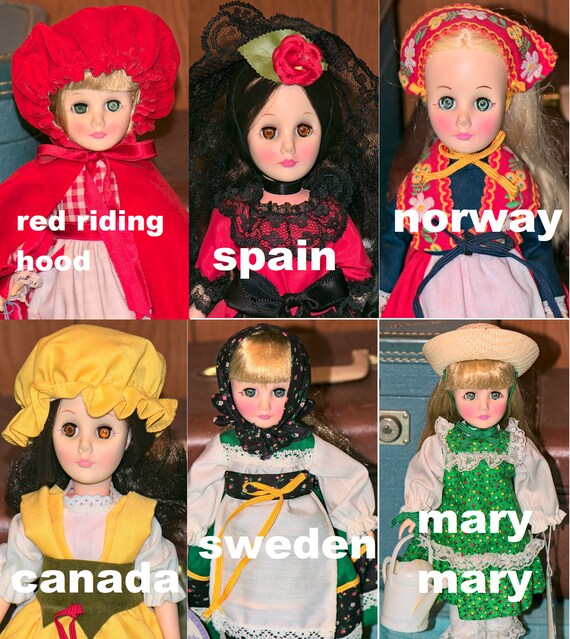 Effanbee Dolls of the World - Choose Your Doll - China, Red