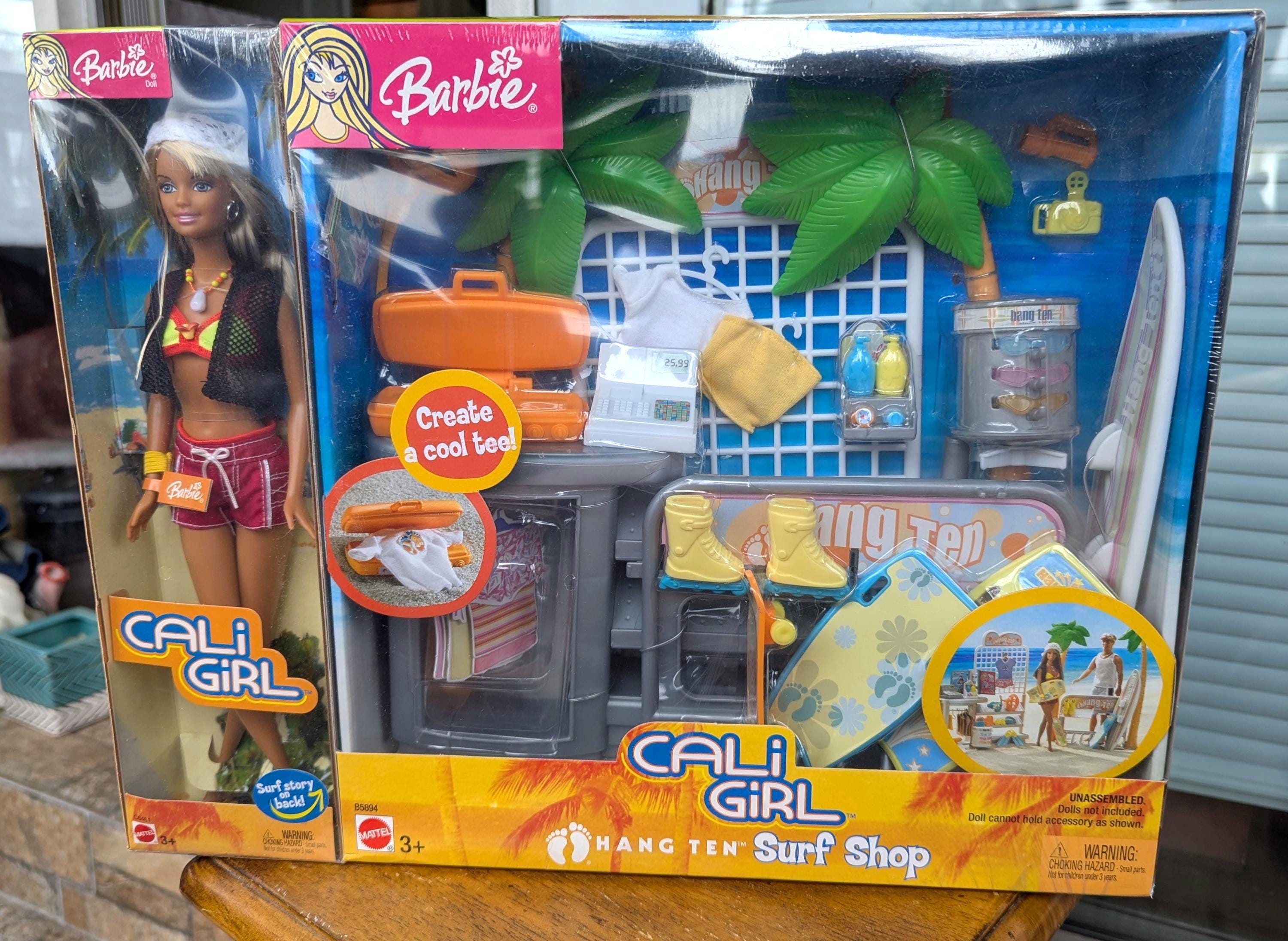 Cali Girl Hang Ten Surf Shop & Surfer Girl C6461 New in Packaging