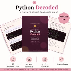Python Decoded Companion Guide | Beginner Concepts Explained (PDF Download)