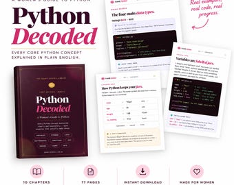 Guida introduttiva a Python Decoded / Concetti per principianti spiegati (Download in PDF)