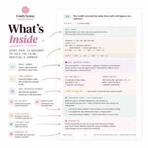 Python Interview Success Bundle | Career Dashboard, Interview Prep Guide PDF, Interactive Drill Deck (Digital Download) imagen 4