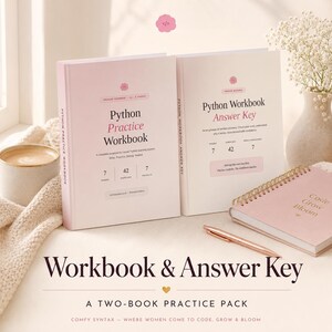 Python Workbook & Answer Key | Printable Coding Practice for Beginners | Women Who Code