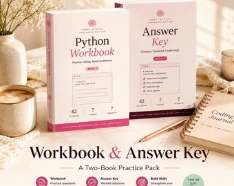 Python Workbook & Answer Key | Printable Coding Practice for Beginners | Women Who Code