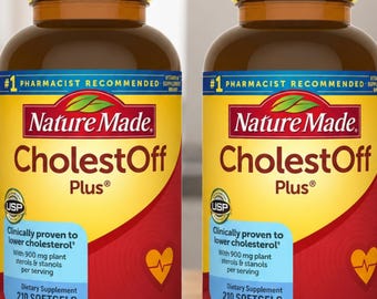 Nature Made CholestOff Plus  | Supports Healthy Cholesterol Levels