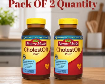 Nature Made CholestOff Plus Pack of 2 | Supports Healthy Cholesterol Levels