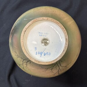 Antique Royal Nippon Japanese Nishiki Hand Painted Round Vase Numbered 156/963 image 10