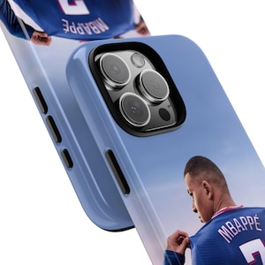 Capa para celular Kylian Mbappé, do Real Madrid, para iPhone 17 Pro, 16, 15, 14, 13, 12, Samsung S25, S24, S23, S22, A16, A26, Pixel 9, 8, 7. imagem 8