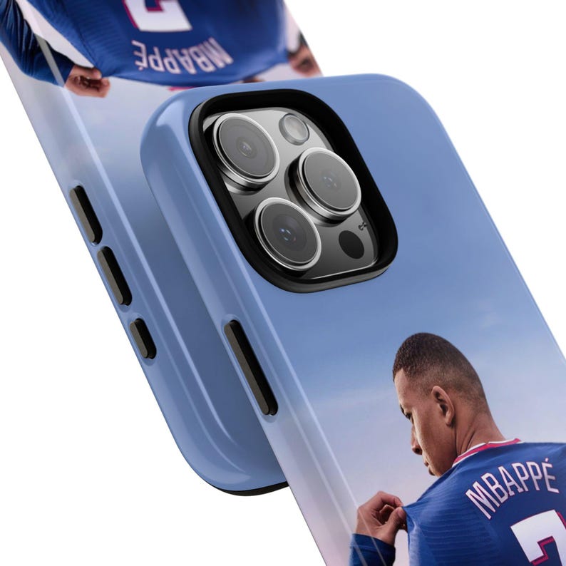 Capa para celular Kylian Mbappé, do Real Madrid, para iPhone 17 Pro, 16, 15, 14, 13, 12, Samsung S25, S24, S23, S22, A16, A26, Pixel 9, 8, 7. imagem 8