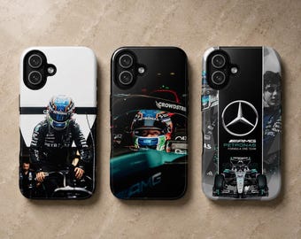 Kimi Antonelli Phone Case Formula 1 Cover voor iPhone 17Pro, 16, 15, 14, 13, 12, 11, Samsung S26, S25, S24, S23, A16, A35, A55, Pixel 10