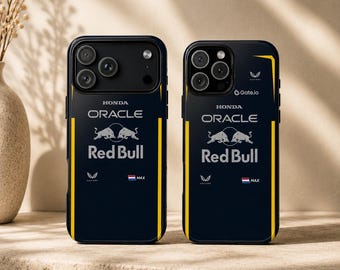 Red Bull Racing-telefoonhoesje Formula One Cover voor iPhone 17Pro, 16, 15, 14, 13, 12, 11, Samsung S26, S25, S24, S23, A16, A35, A55, Pixel 9, 8