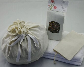 Budget Cotton Lotus Birth Kit - Natural/unbleached