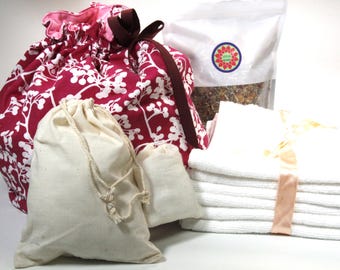 Lotus Birth Kit Dark Pink Cherry Blossom