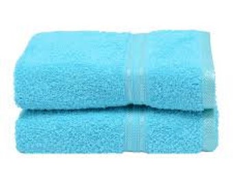 3 Pack Blue Cotton Absorbent Placenta Wrapping Cloths
