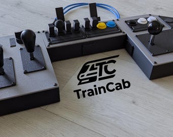 TrainCab. Das Fahrpult für die Zugsimulation! Train Simulator Joystick
