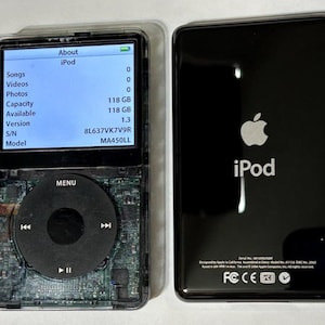 整備済みiPod Classic 第5.5世代 | 2TB SSD、Bluetooth、USB-C、大容量バッテリー搭載