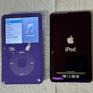 Apple iPod Classic di settima generazione / SSD da 2 TB con Bluetooth / Ricarica rapida USB-C / Batteria potenziata Mega / Completamente ricondizionato / Edizione rara