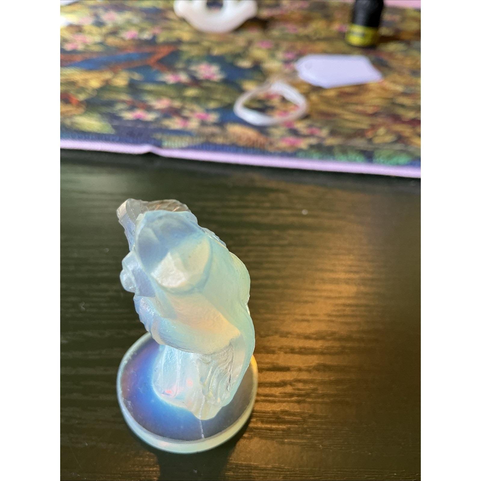 Vintage Sabino Opalescent Art Glass Mini Figure 2.5