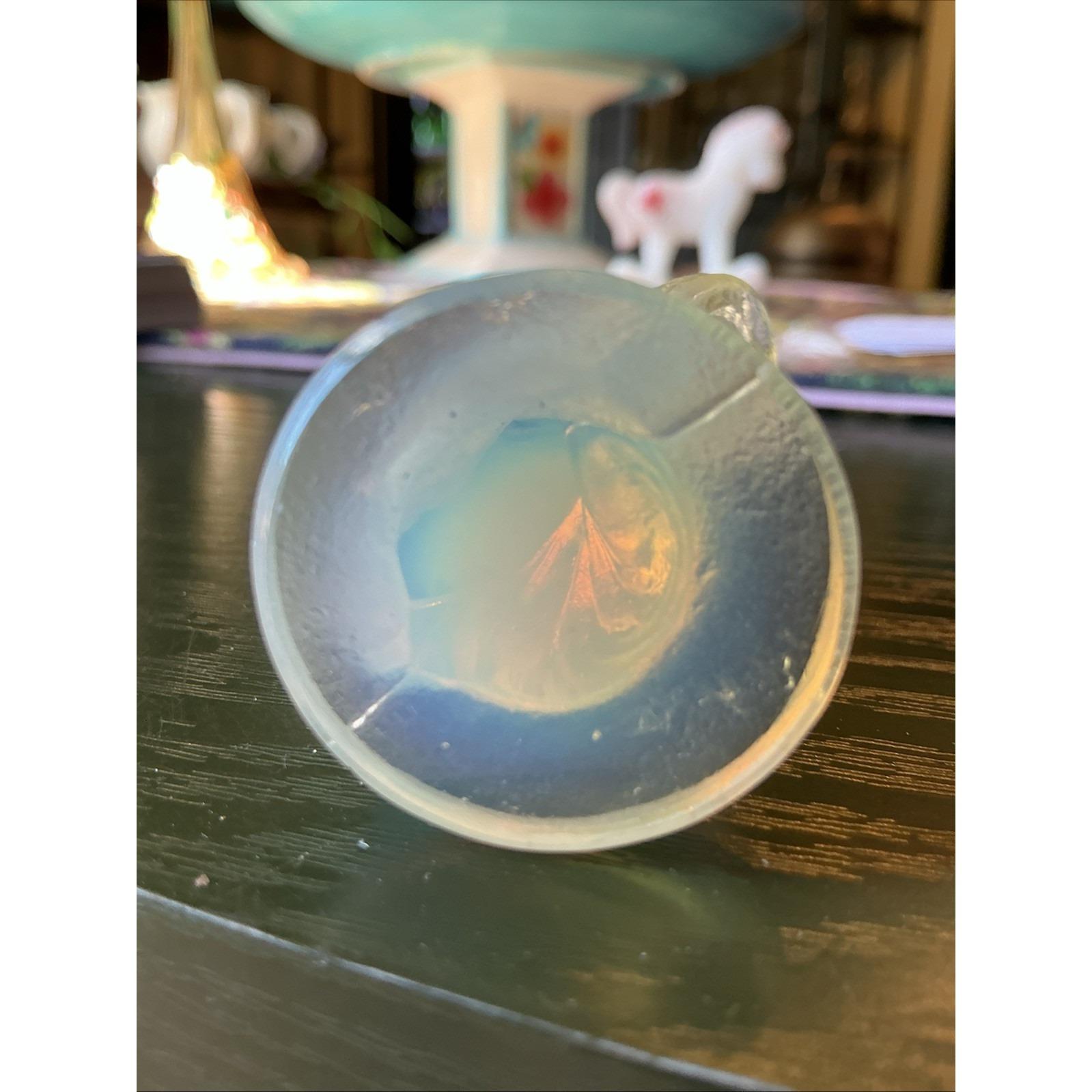 Vintage Sabino Opalescent Art Glass Mini Figure 2.5