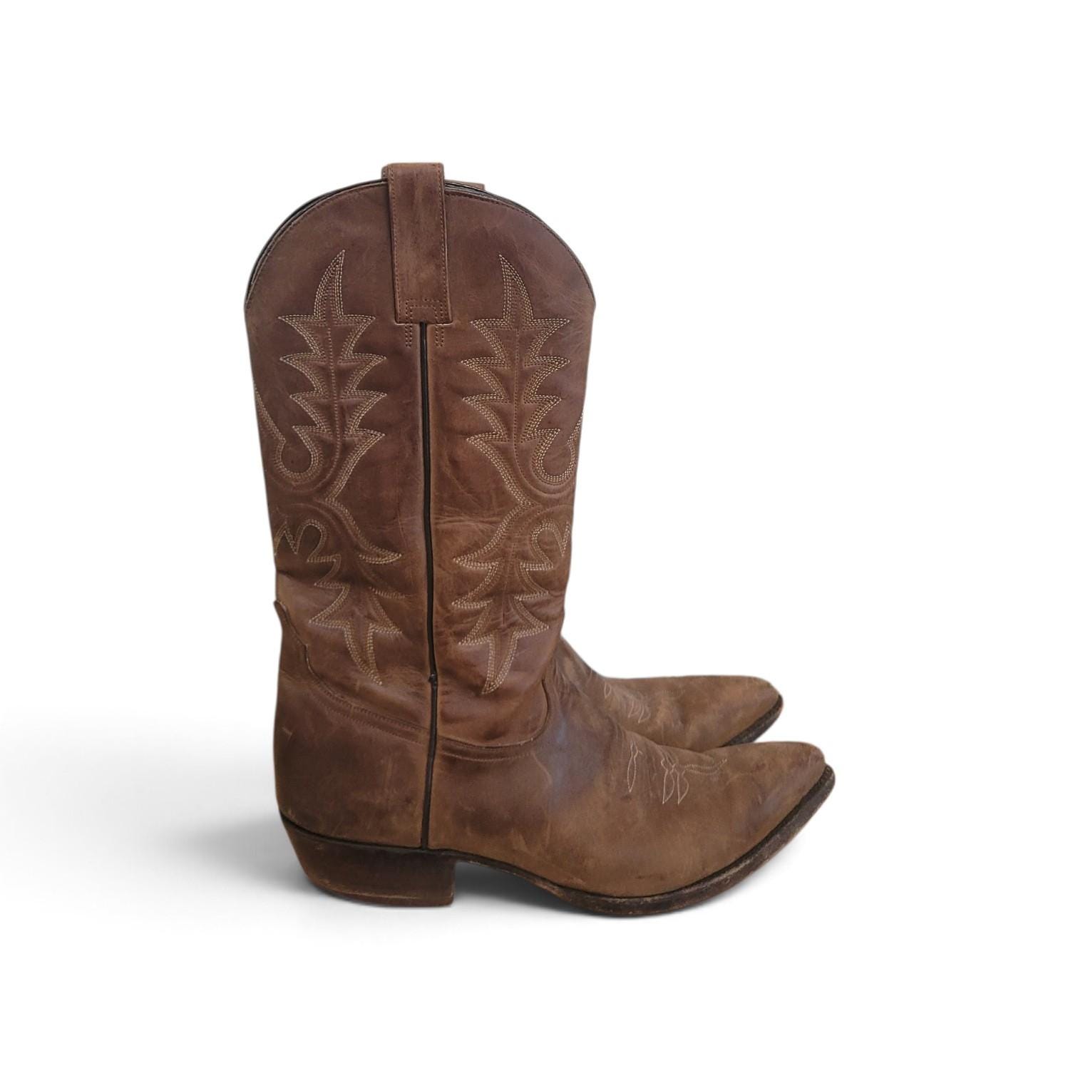 Used cowboy boots men - Etsy 日本
