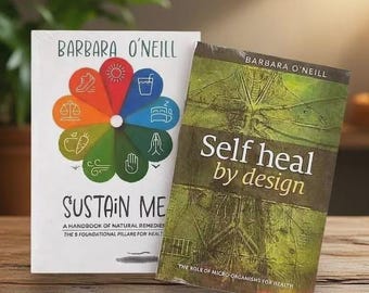 Natural Healing Book Set – Sustain Me & Self Heal by Design