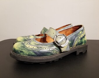 Dr. martens women's woolwich mary jane flat hot sale